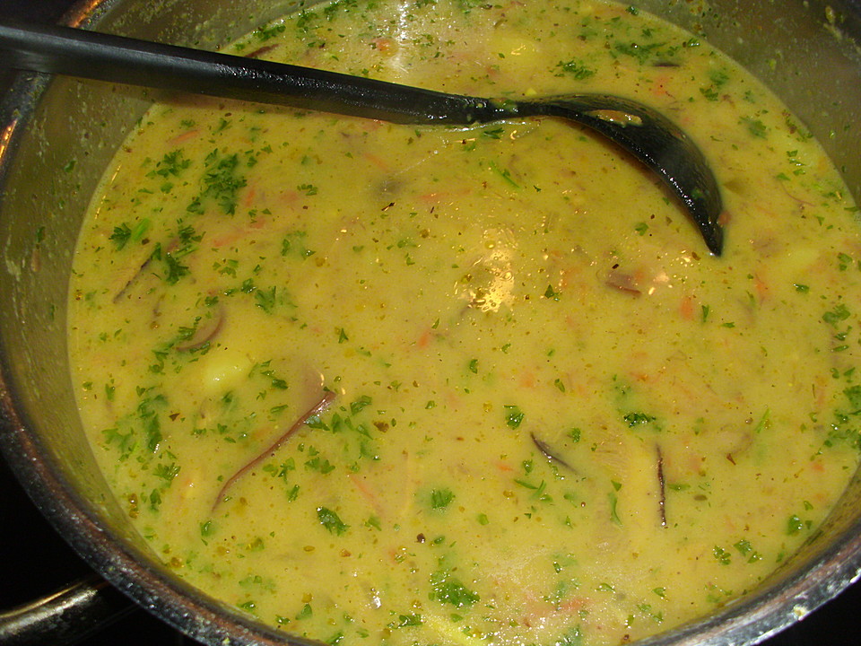 Wiener Kartoffelsuppe mit Pilzen von Ham-Star | Chefkoch.de