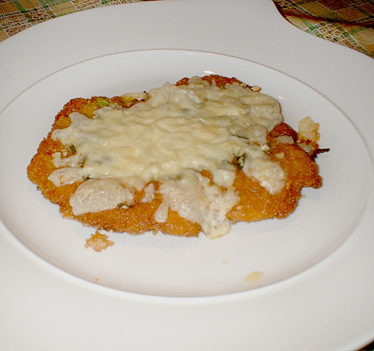 Knoblauch - Käse - Schnitzel von michipöh | Chefkoch.de