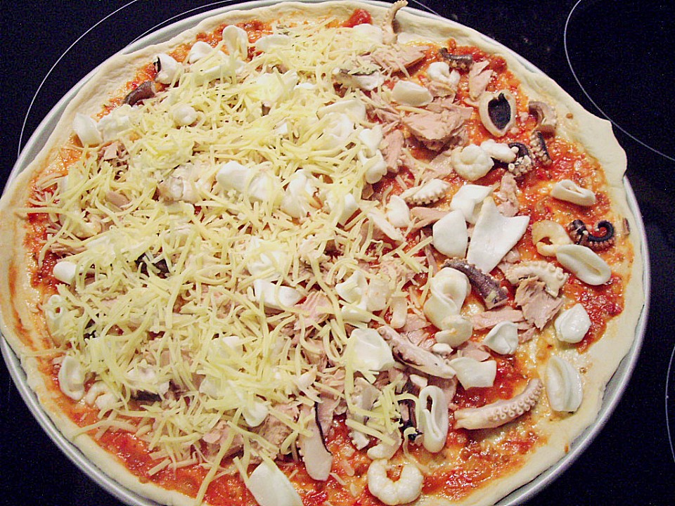 Meeresfrüchte - Pizza von Honey199O | Chefkoch.de