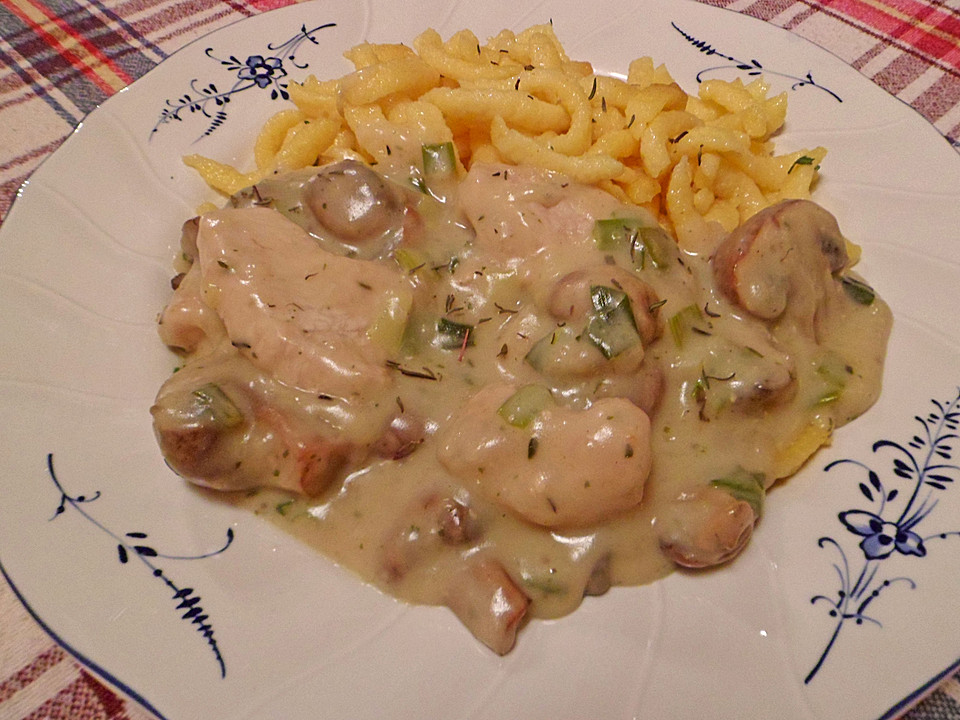 Feines Puten - Pilz - Ragout von dufteBiene | Chefkoch.de