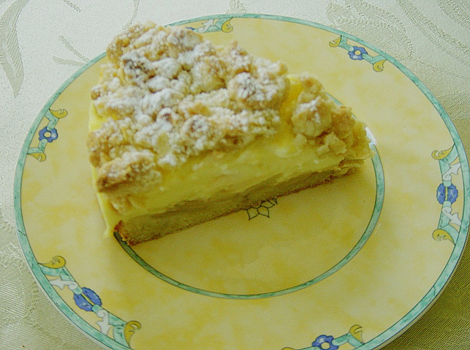 Apfelkuchen mit Vanillecreme und Streuseln von Musikaro | Chefkoch.de