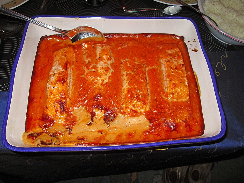 Lachs - Sahne Gratin von solero242 | Chefkoch.de