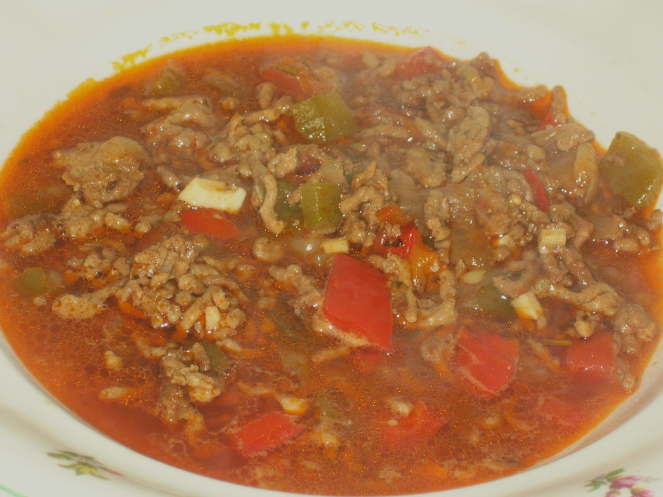 Hackfleischsuppe (Rezept mit Bild) von kleineweba | Chefkoch.de