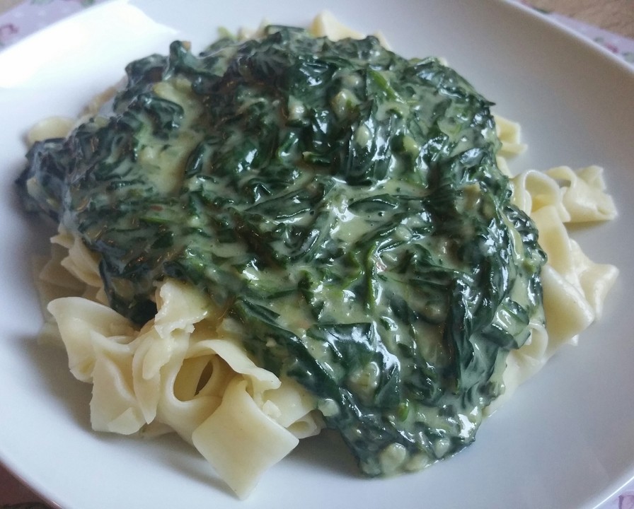 Bandnudeln mit Spinat von saloniki | Chefkoch.de