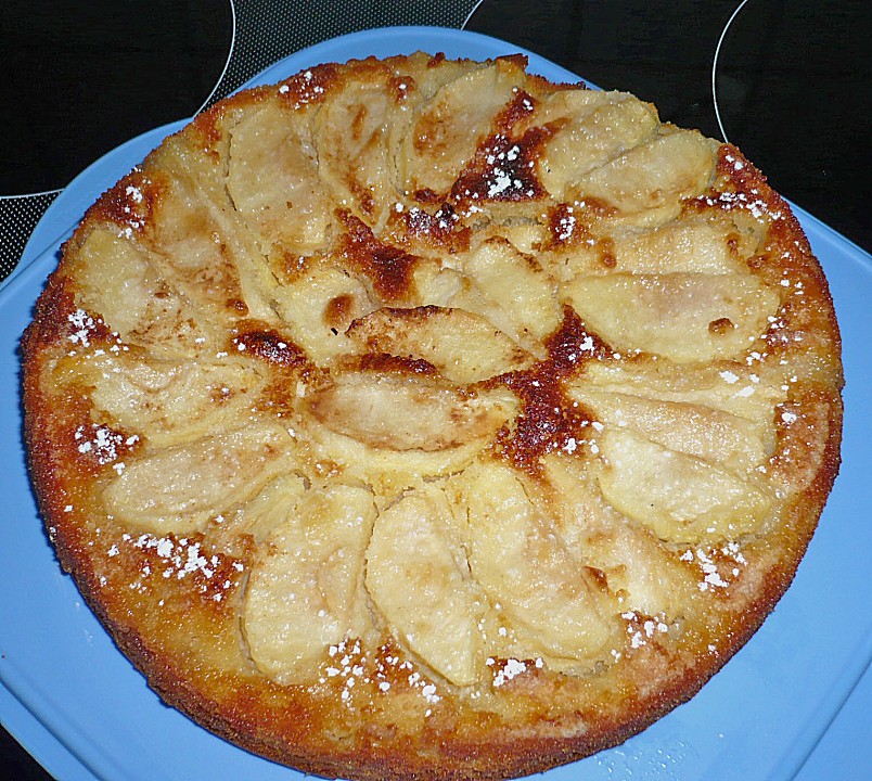 Gestürzter Apfelkuchen