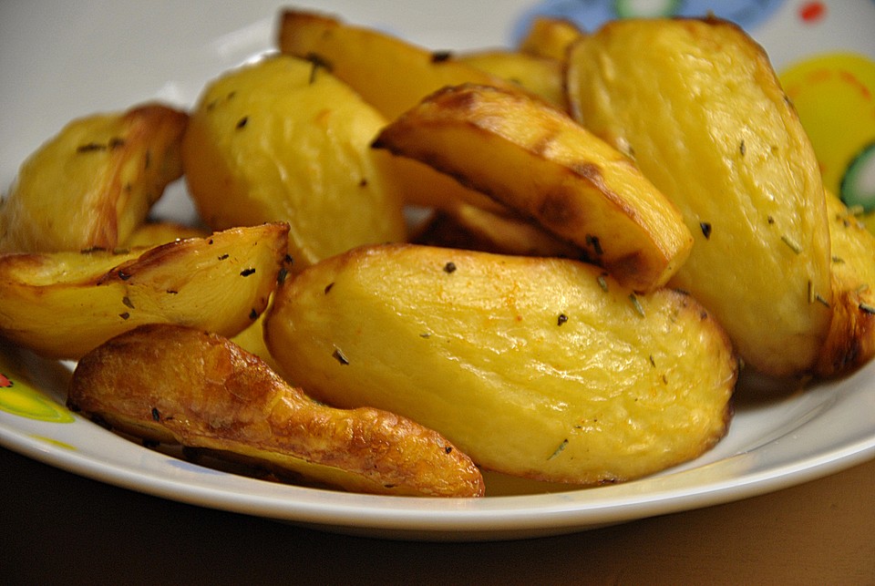 Wie Lange Brauchen Kartoffelspalten Im Ofen Fettarme Kartoffelspalten aus dem Ofen von Lutz60 | Chefkoch.de