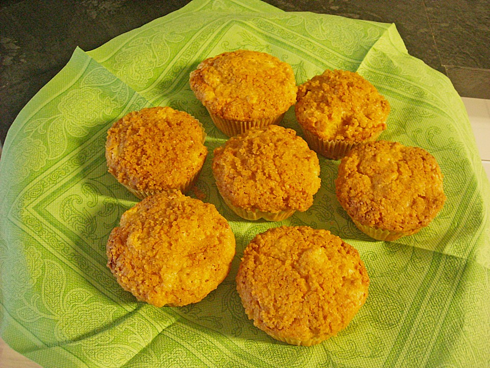 Apfelmuffins mit Zimtkruste von Kartoffel_1 | Chefkoch.de