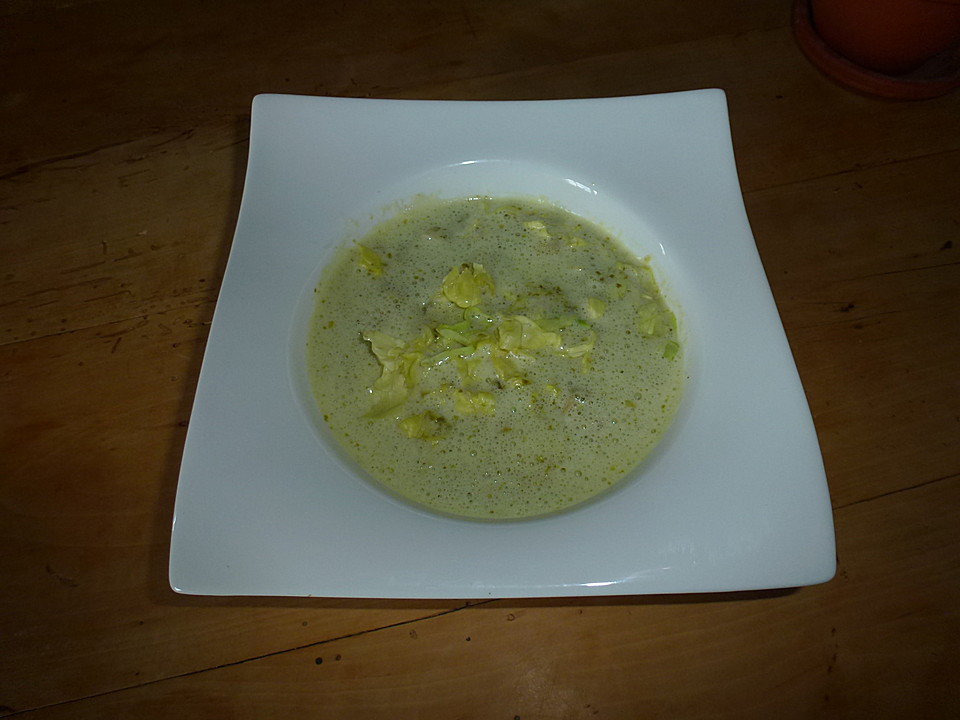 Kopfsalat - Cremesuppe von EnnaNirtak | Chefkoch.de