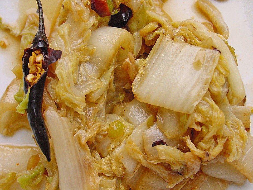 Szechuan - Chinakohl aus dem Wok von renen521 | Chefkoch.de