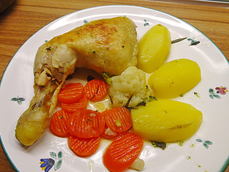Hühnchen im Bratschlauch von gina69 | Chefkoch.de