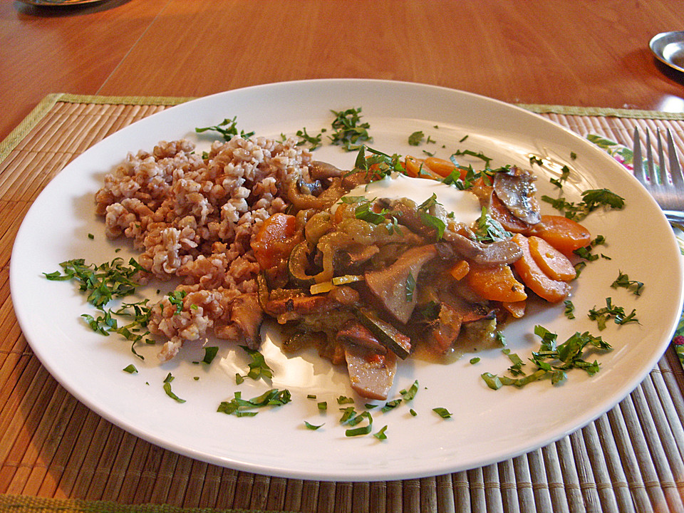 Zucchini - Pilz - Tomatenpfanne | Chefkoch.de