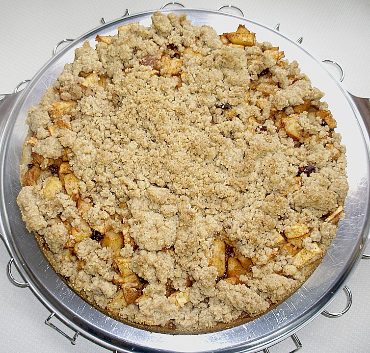 Sauerrahm - Apfelkuchen mit Streuseln von Fanca | Chefkoch.de