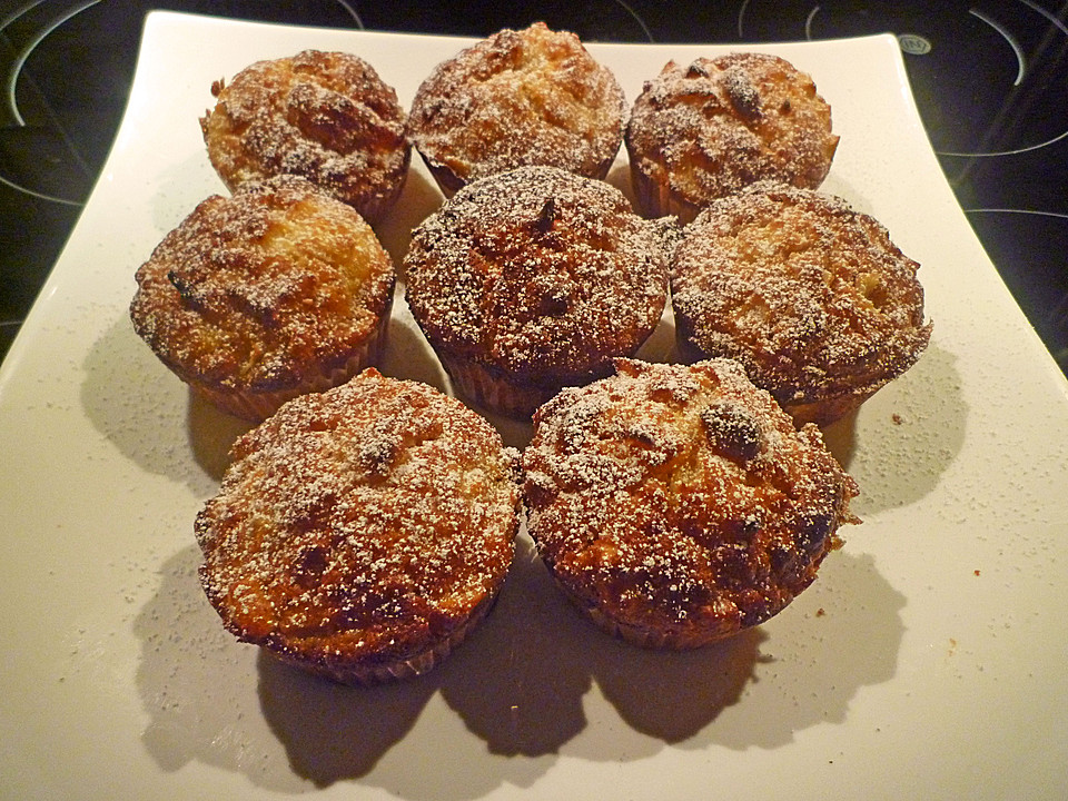 Apfel - Marzipan - Muffins von emandriana89 | Chefkoch.de