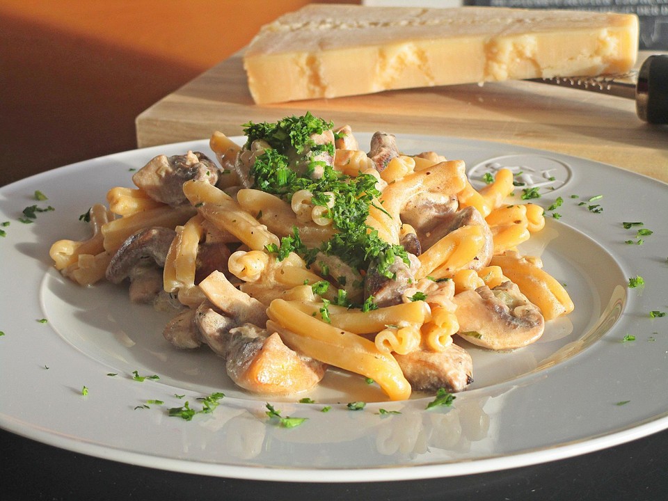 Nudeln mit Champignons von Lili9 | Chefkoch.de