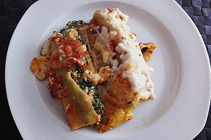 Cannelloni Mit Ricotta Und Spinat Von Bourbie | Chefkoch.de