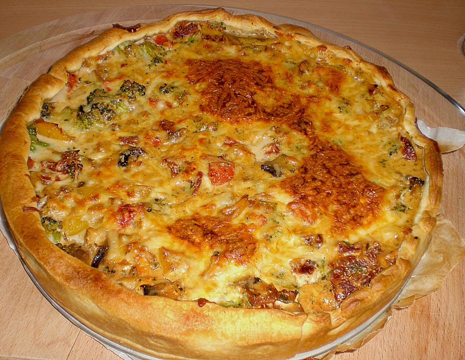 Paprika - Brokkoli - Quiche von CookingJulie | Chefkoch.de