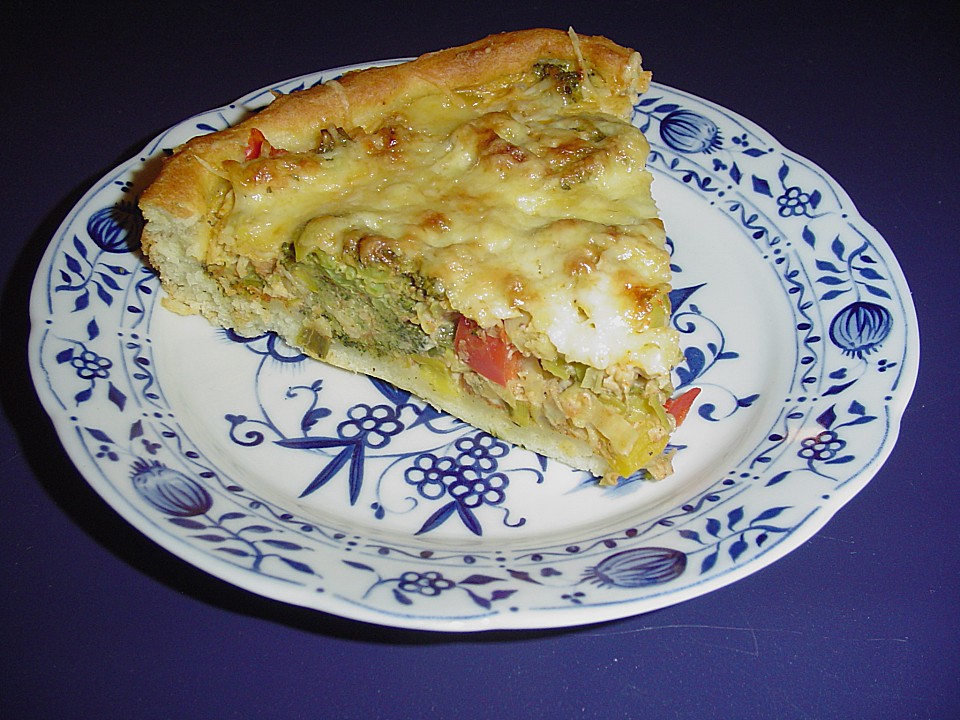 Paprika - Brokkoli - Quiche von CookingJulie | Chefkoch.de