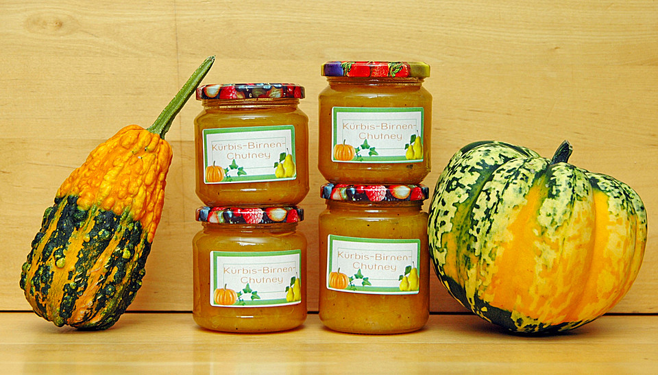 Kürbis - Birnen - Chutney von AmerikaFan | Chefkoch.de Kürbis - Birnen - Chutney von AmerikaFan | Chefkoch.de