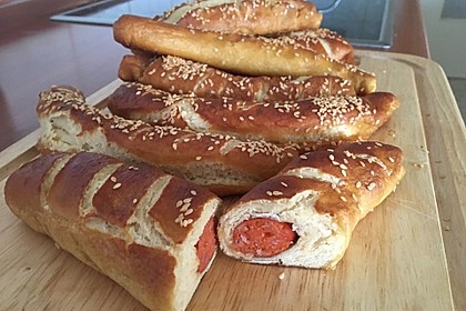 Laugenstangen, selbst gemacht 18