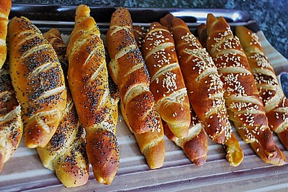 Laugenstangen, selbst gemacht 5