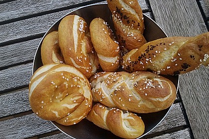 Laugenstangen, selbst gemacht 31