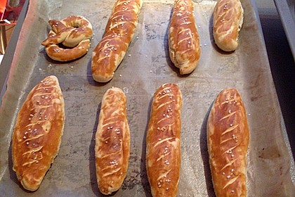 Laugenstangen, selbst gemacht 205