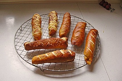 Laugenstangen, selbst gemacht 147