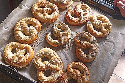 Laugenstangen, selbst gemacht 16
