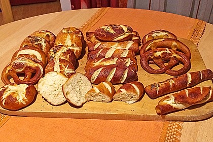 Laugenstangen, selbst gemacht 15