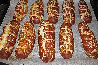 Laugenstangen, selbst gemacht 36