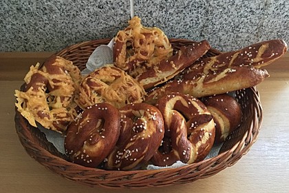 Laugenstangen, selbst gemacht 2