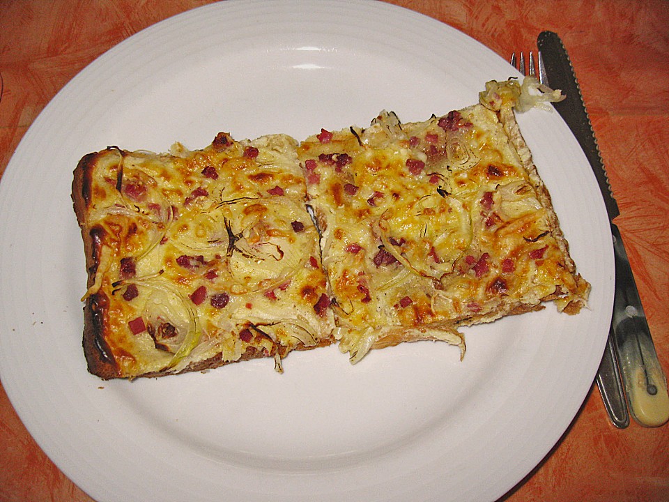 Flammkuchen - Toast von sanojtabea | Chefkoch.de