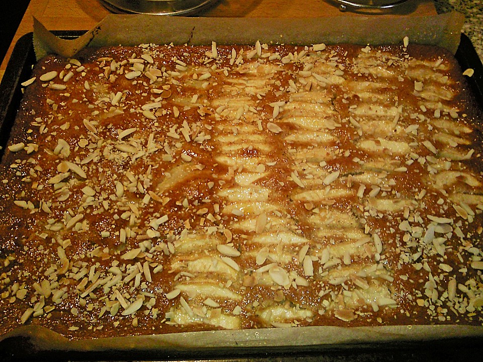 Birnen - Mandel - Kuchen von somfolder | Chefkoch.de