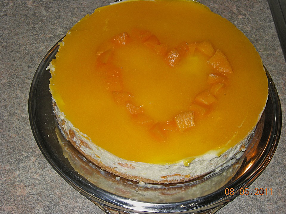 Pfirsich - Maracuja - Torte von sissimuc | Chefkoch.de