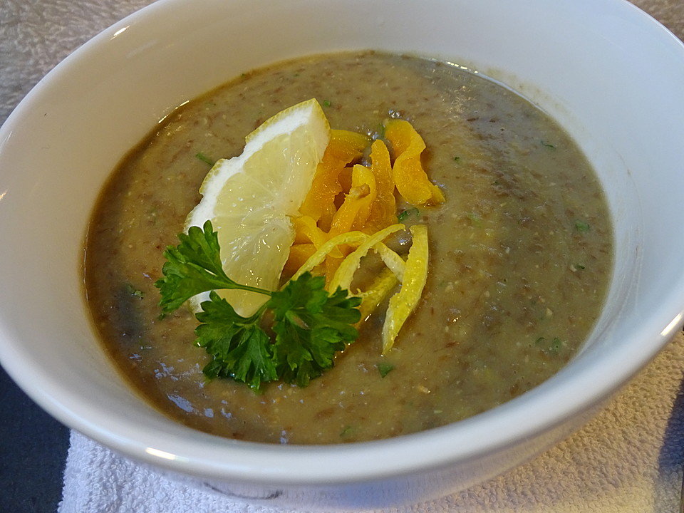 Rote Linsensuppe mit Aprikosen und Honig von Sofi | Chefkoch.de