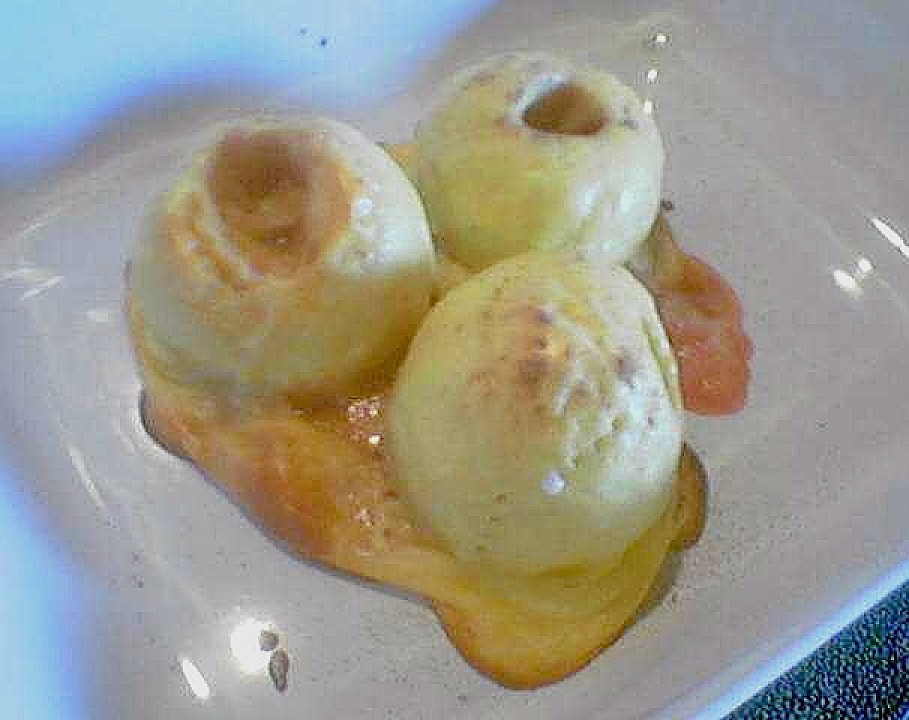 Bratapfel mit Vanillepudding von Fruchtzwerg | Chefkoch.de