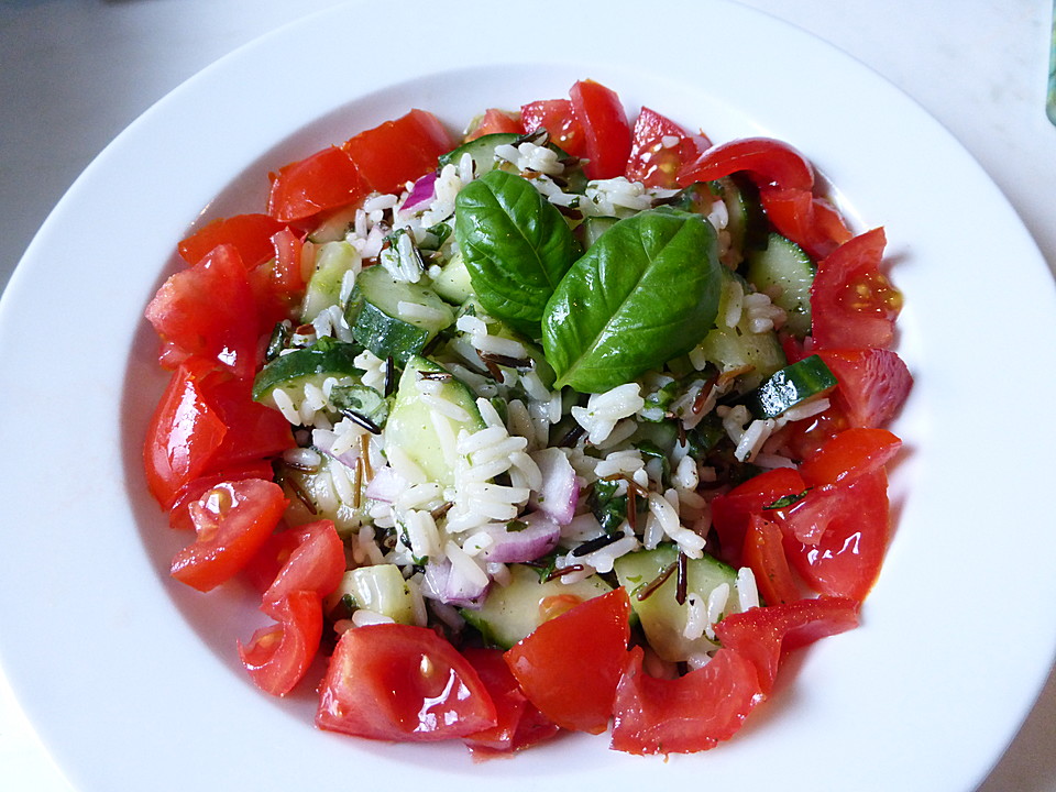 Basilikum - Tomaten - Salat von pegpau | Chefkoch.de