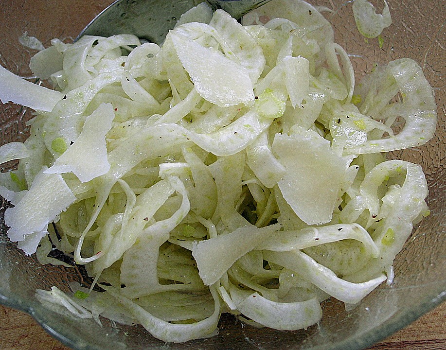 Fenchelsalat mit Parmesan von audrey | Chefkoch.de