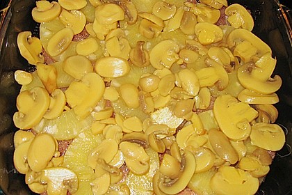 Schnitzel - Ananas - Auflauf 1