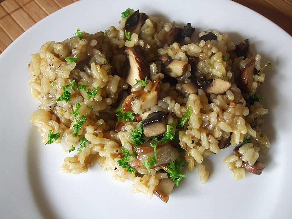 Champignon - Risotto - Ein beliebtes Rezept | Chefkoch.de Champignon - Risotto - Ein beliebtes Rezept | Chefkoch.de