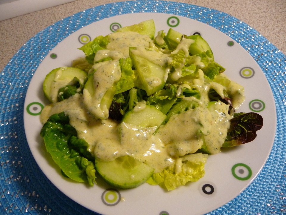 Salatdressing mit Joghurt von melina0804 | Chefkoch.de