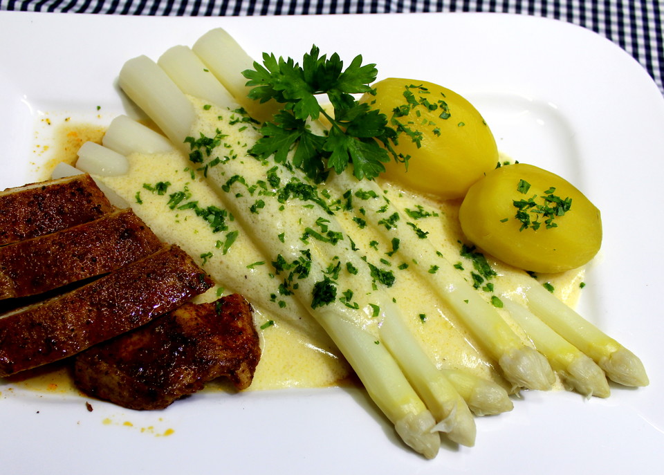 Spargel mit Sahnesauce von mickyjenny