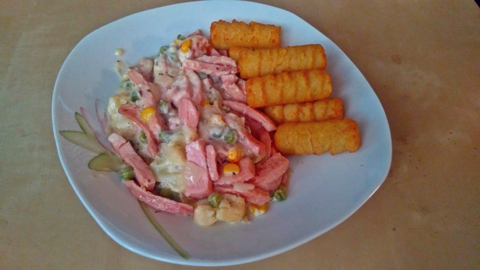 Schnelle Bauernpfanne mit Fleischwurst von Daniela1603 | Chefkoch.de