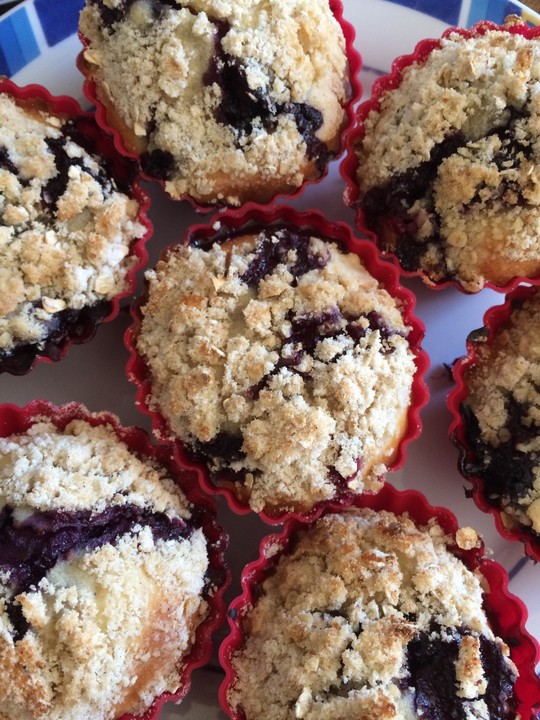 Manhattan Blueberry Muffins von keksi88 Chefkoch.de