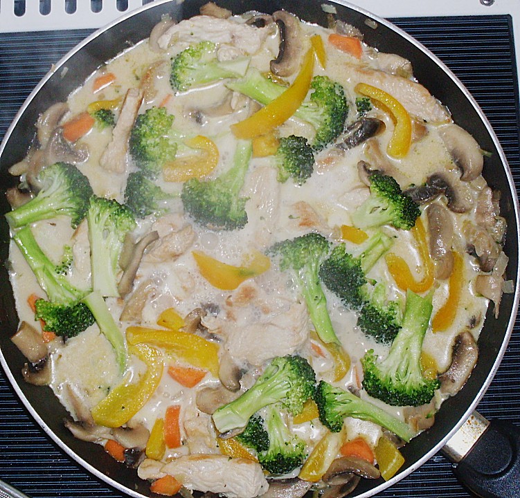 Puten - Gemüse - Pfanne mit Reis von Etrib | Chefkoch.de