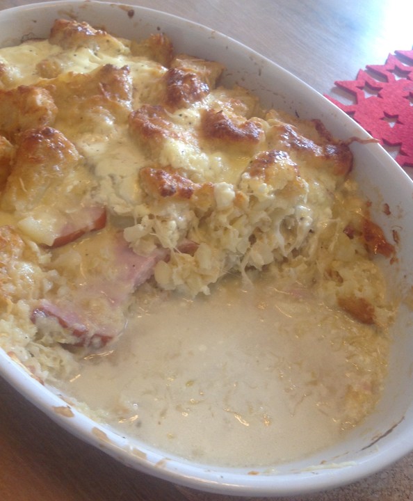 Sauerkraut - Rösti - Auflauf mit Kasseler à la Ulrike von Maeusken ...