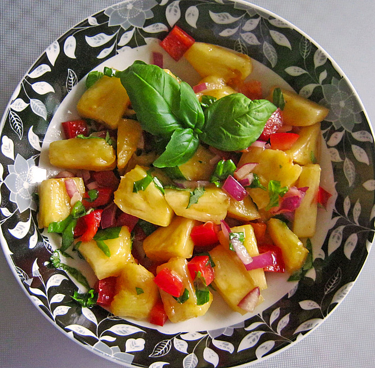 Ananas - Salat - Ein beliebtes Rezept | Chefkoch.de