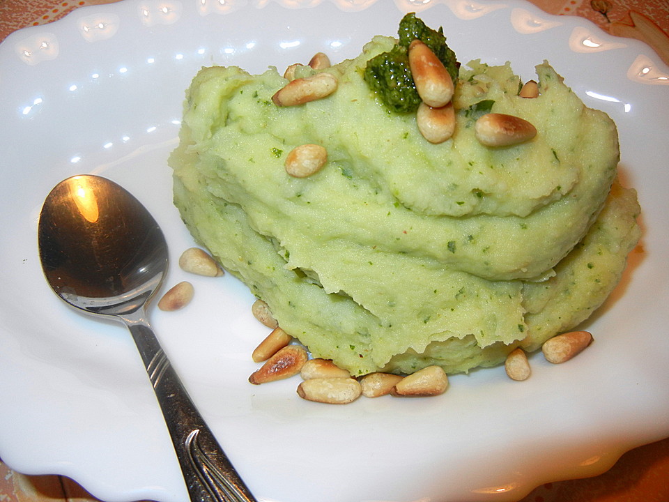 Kartoffelpüree mit Kräuter - Pesto von ChiliJanet | Chefkoch.de