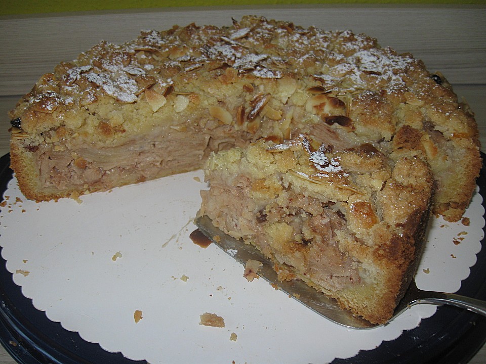 Apfel - Sauerrahm - Kuchen mit Butterstreuseln von ufaudie58 | Chefkoch.de