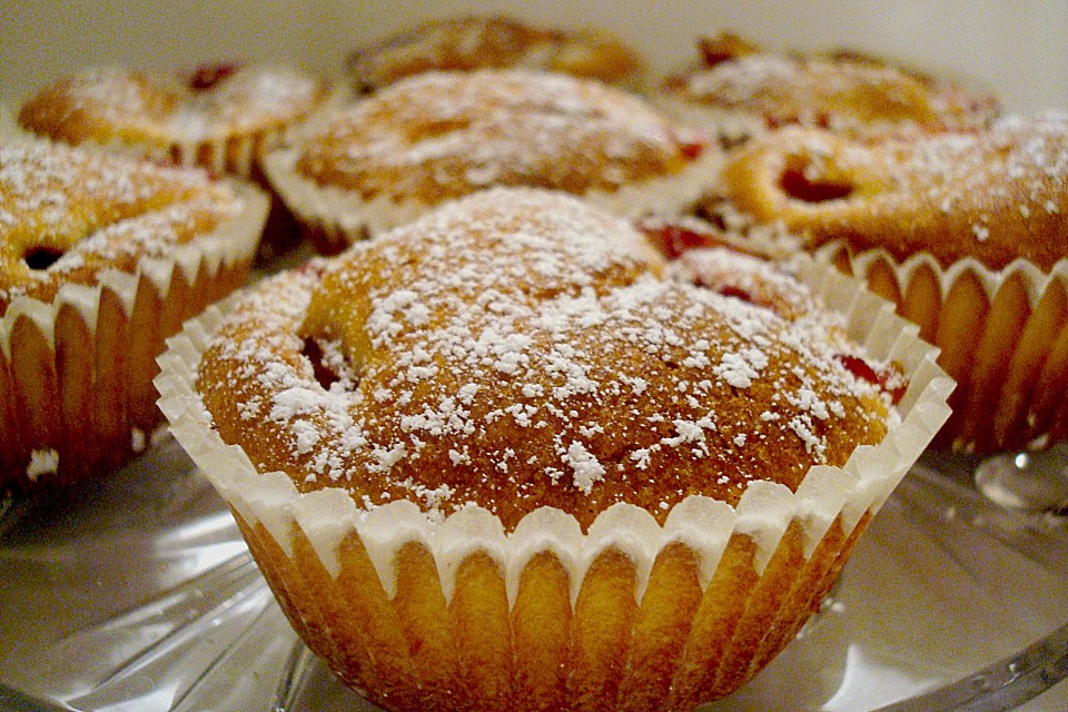 Ricotta - Erdbeer - Muffins - Ein sehr schönes Rezept | Chefkoch.de